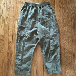 Roucha sz 6/8 cotton linen blend pants harem style great pre owned owned owned